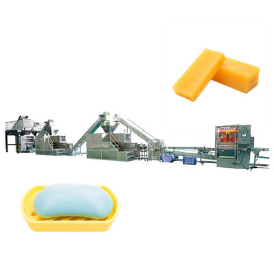 Bagno completo automatico 2000 kg/ora Macchina di produzione di sapone per sandwich a due colori