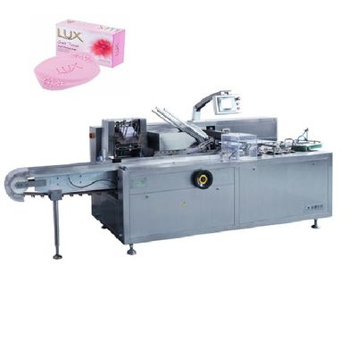 Macchina di confezionamento automatico per imballaggio di scatole di cartone di sapone