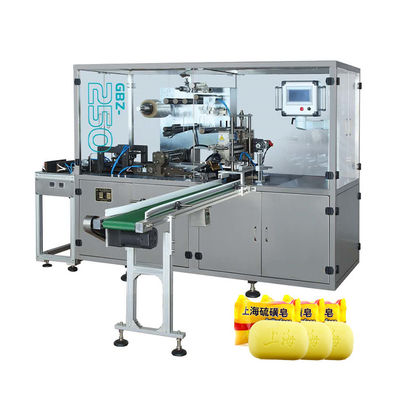 50 - 60 pcs/min Velocità di imballaggio Automatica Imballaggio con pellicola di carta di sapone
