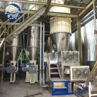 Sistema di saponificazione ad alta velocità e di asciugatura a vuoto per la macchina per la fabbricazione di noodle di sapone