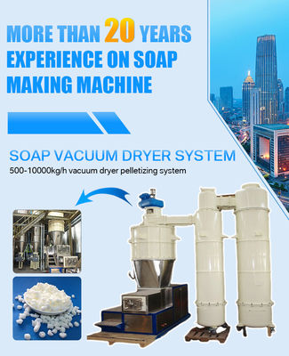 Impianto di lavorazione di fette di sapone facile controllo Fonte di produzione 1000-1500 Kg/h