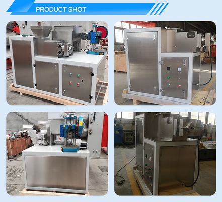 Macchina per la produzione di sapone a piccola scala con tre rotolatori 150 mm stampatore manuale a rulli