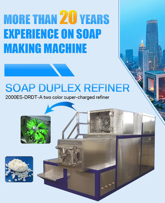 Rivoluzionate il vostro processo di produzione del sapone con il 2000ES-DRDT-A Duplex Single-Worm Refiner