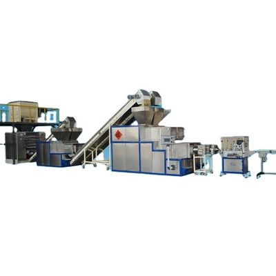 100-200 kg/h Capacità macchina automatica per la fabbricazione di sapone per piccoli impianti di produzione