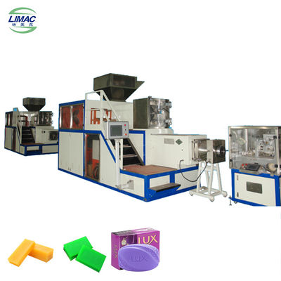 500 kg/h Macchina per la fabbricazione di noodles di sapone con funzione di raffinazione ed estrusione 220/380v Voltage