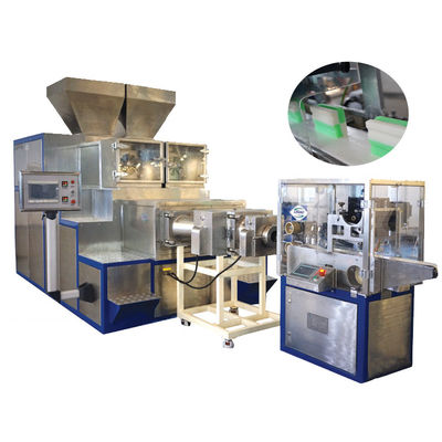 Impianto di produzione di peso 1000 kg Tagliatore automatico di sottili barrette di sapone macchina di taglio elettrica