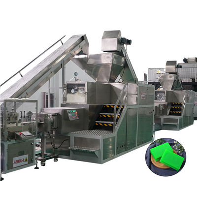 500-2000 kg/h Linea di produzione di macchine per la produzione di sapone con funzione di taglio del sapone