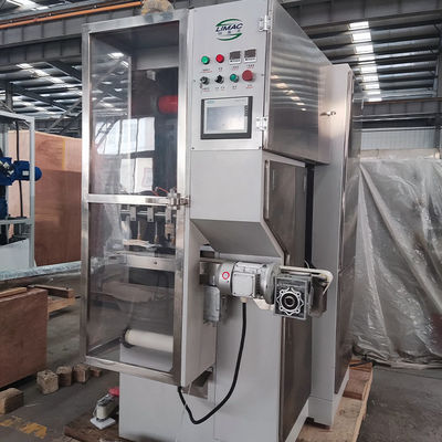 Linea di produzione di sapone professionale con miscelatore, mulino a tre rotoli, plodder e stampatore