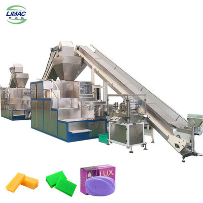 Linea di produzione di macchine di produzione di sapone completamente automatiche personalizzate per alberghi